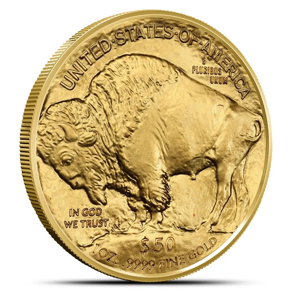 1 oz Gold American Buffalo reverse
