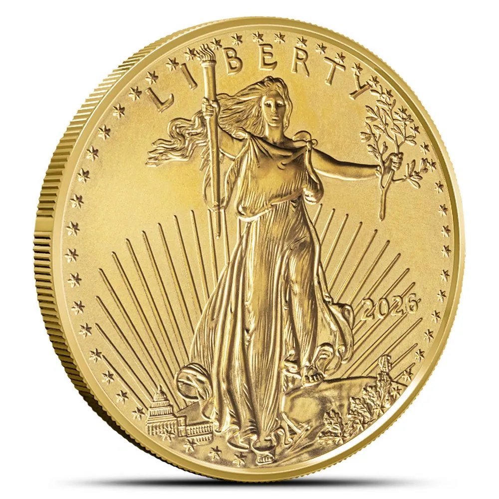 1 oz Gold American Eagle obverse