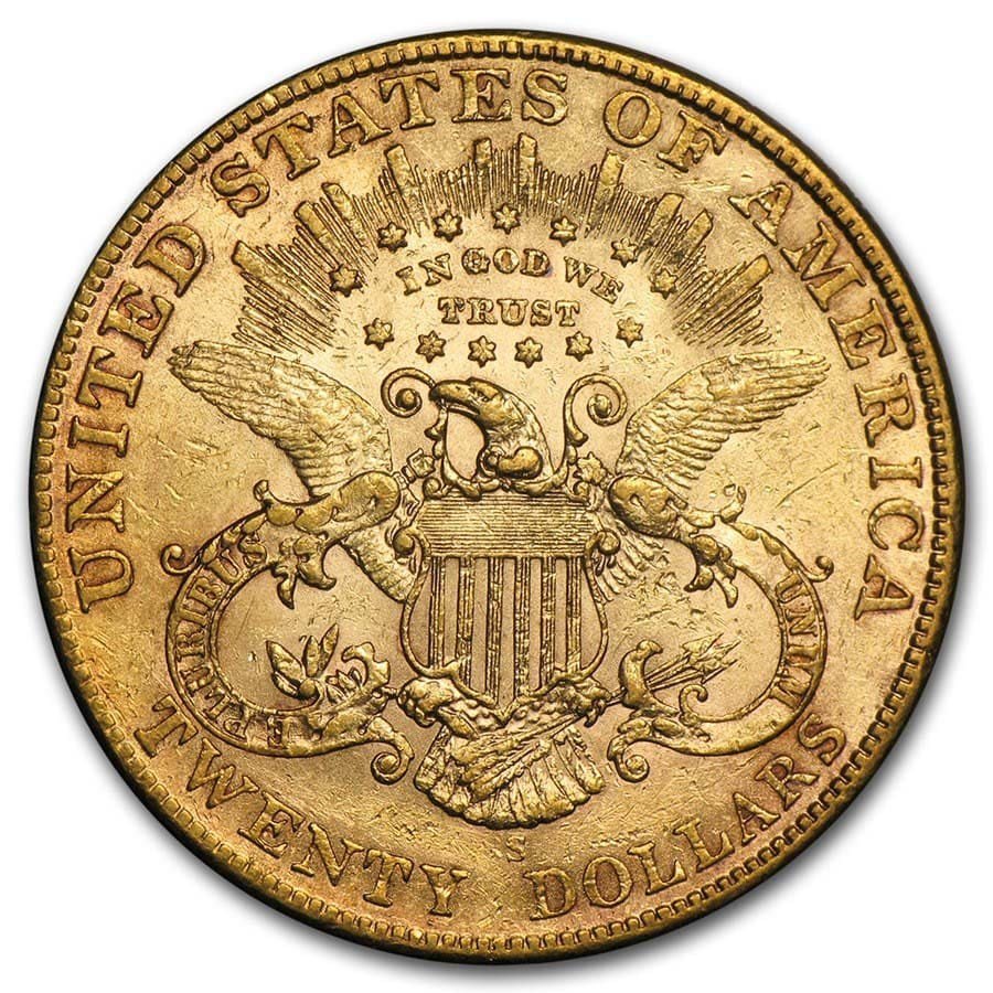 Pre-1933 US Gold Coin reverse